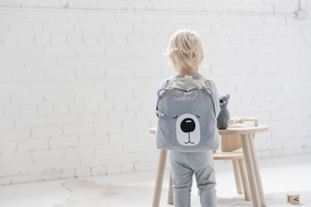 Ryggsekk - Bjørn Grå - Image 2