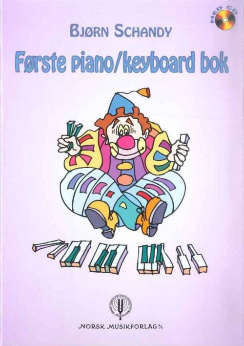 Første piano/keyboard bok