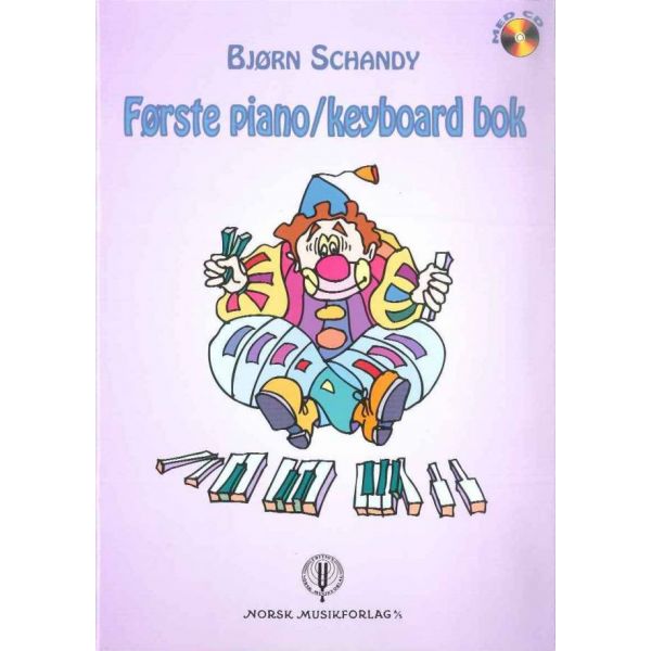 Første piano/keyboard bok