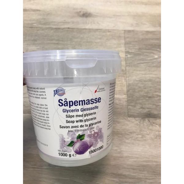 Såpemasse Global 1kg – Klar CREARTEC 