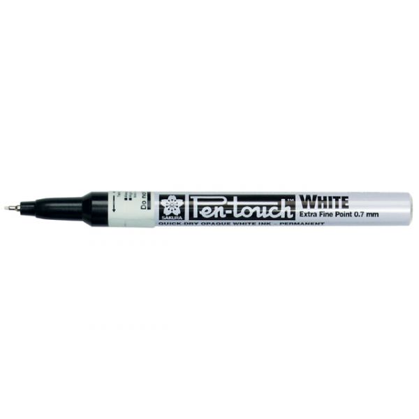 Sakura Pen-Touch – EF 0,7mm – Hvit