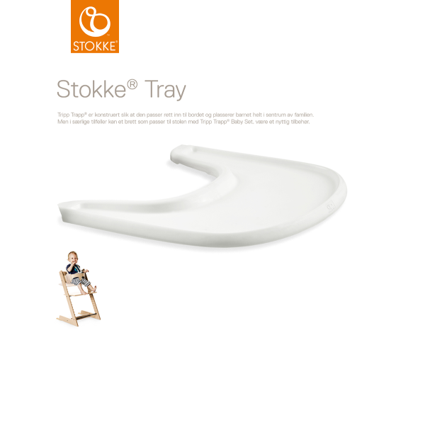 Stokke® | Spisebrett - White