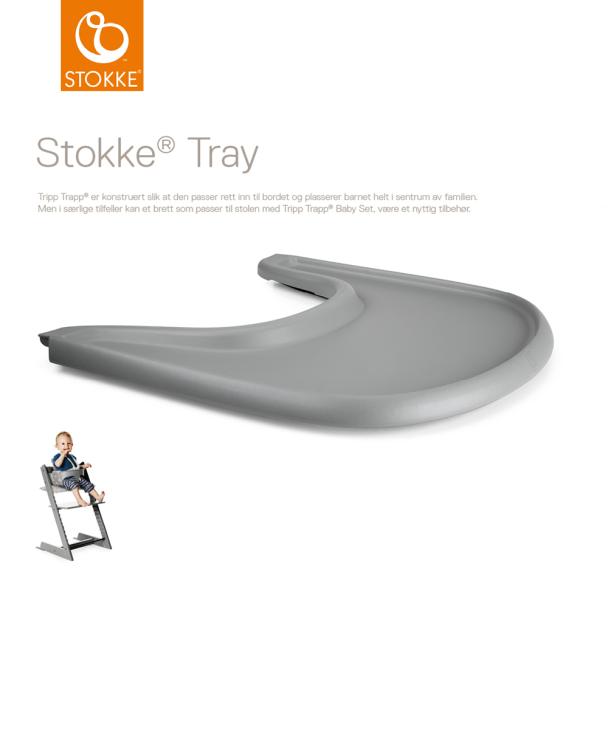 Stokke® | Spisebrett - Storm Grey