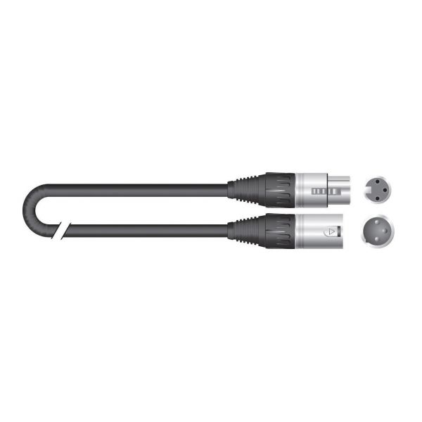 MIKROFONKABEL XLR/XLR 6m Neutrik