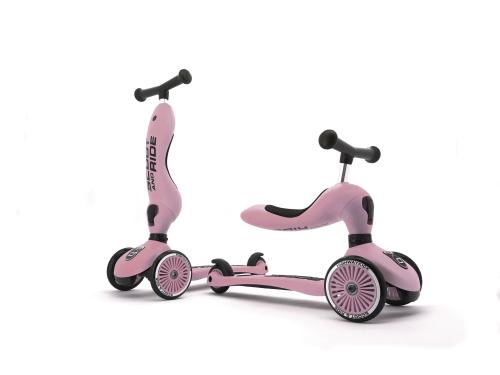 Scoot & Ride | Sparkesykkel Highwaykick 1 - Rose