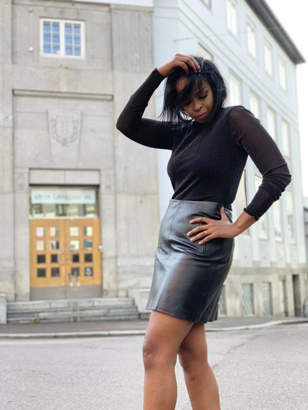 Nini leather skirt  - Image 1