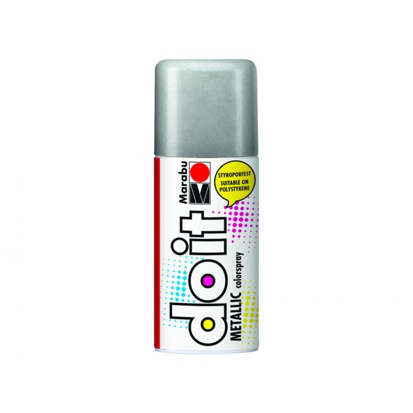 Marabu do it colorspray 150ml – 782 Metallic Silver