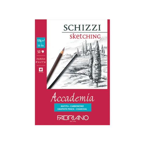 Fabriano Accademia Sketch 120G A4 – 50ark
