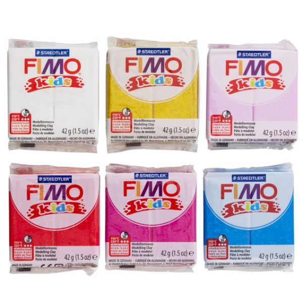 FIMO kids 6-pk Glitter