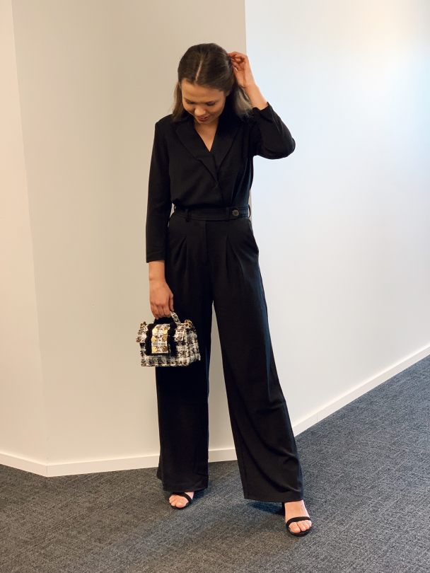Tamika 7/8 Blazer  Jumpsuit - Image 1