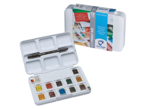VAN GOGH POCKETBOX 12 HALF-PANS OG PENSE