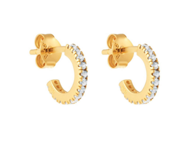 Simplicity mini hoops - Gold - Image 1
