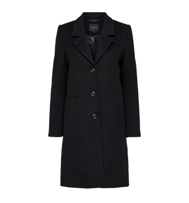 Sasja wool coat - Black - Image 1