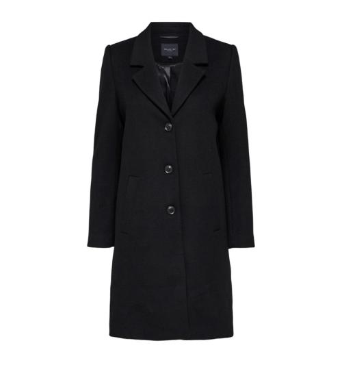 Sasja wool coat - Black