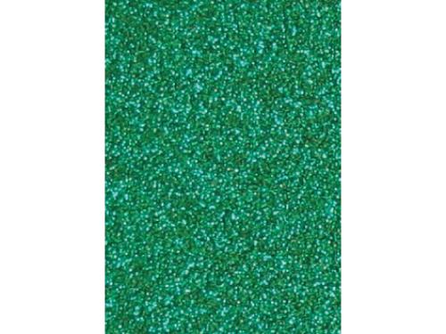 MOSGUMMI A4 2MM - GLITTER GRØNN - 5STK