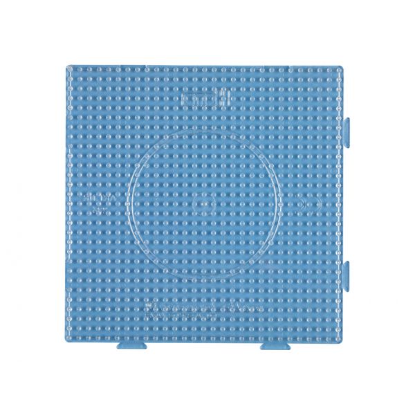 Hama Midi Piggplate – Firkantet 14,5×14,5 transparent