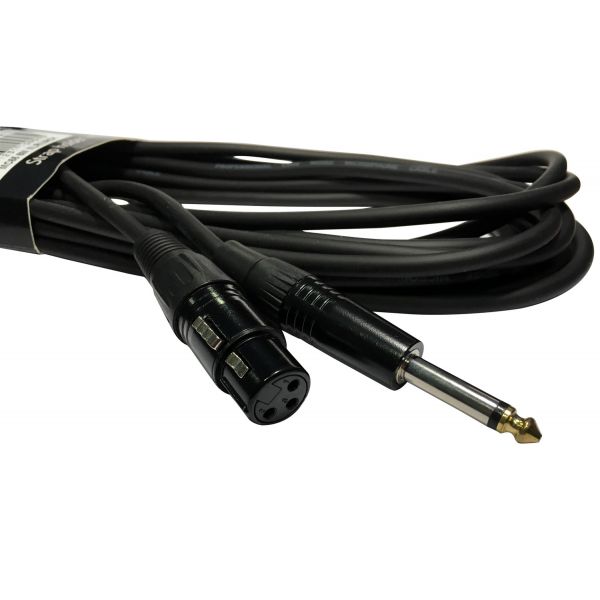 MIKROFONKABEL XLR hun-JACK 6M