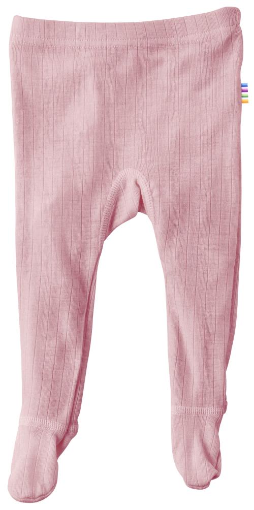 JOHA - LEGGINGS M/FOT ULL OLD ROSE