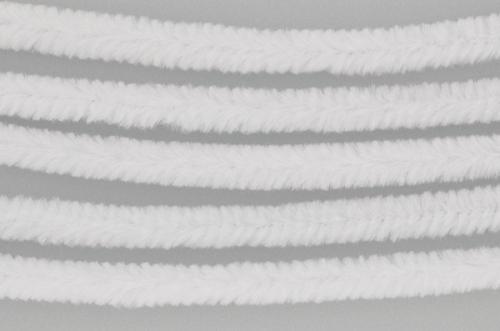 Piperensere 6mm 30cm 100stk – Hvit