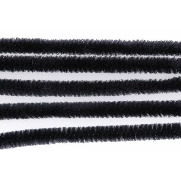 Piperensere 6mm 30cm 100stk – Sort