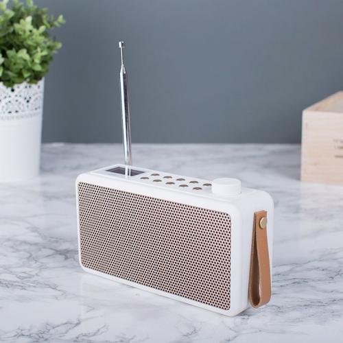 BLUETOOTH RADIO DAB+ HVIT