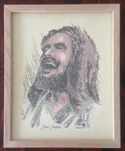 Bilde - Jesus Ler 20 x 25 cm