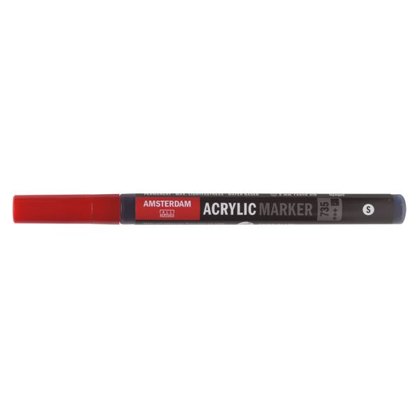 Amsterdam Marker 2mm – 735 Oxide black