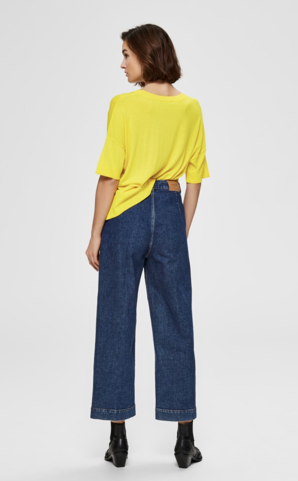 Gene wide crop spruce blue jeans  - Image 2