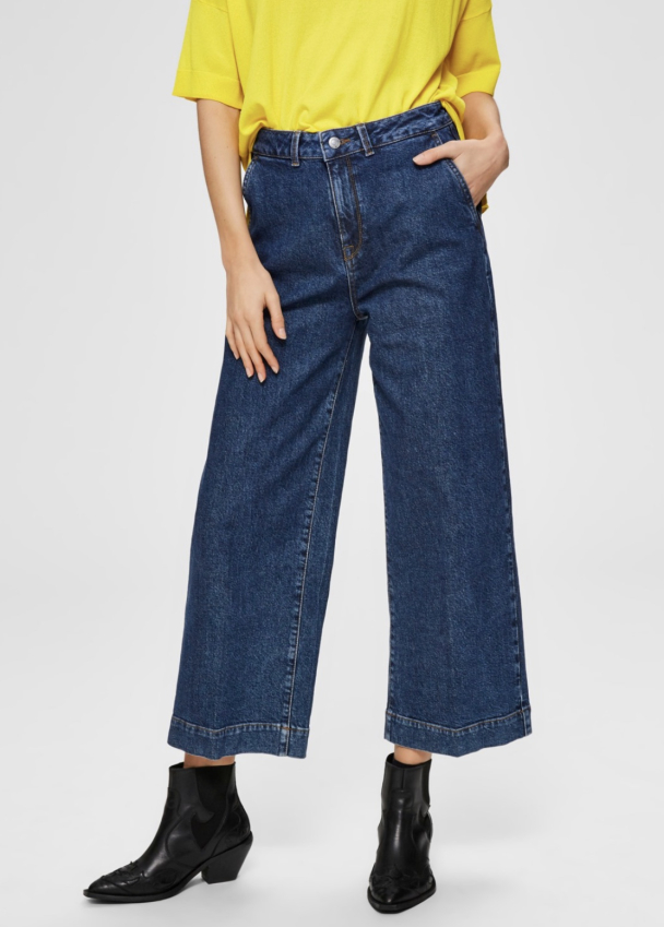 Gene wide crop spruce blue jeans  - Image 4