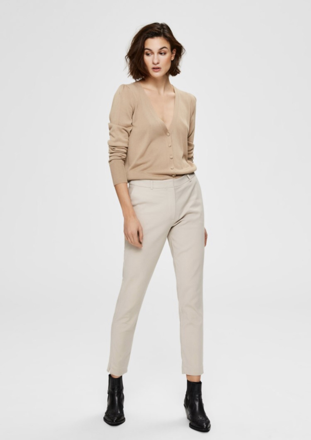 Muse Fie Cropped Pant - Dove - Image 2