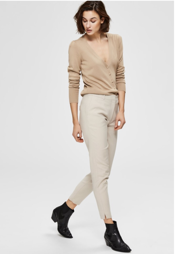 Muse Fie Cropped Pant - Dove - Image 3