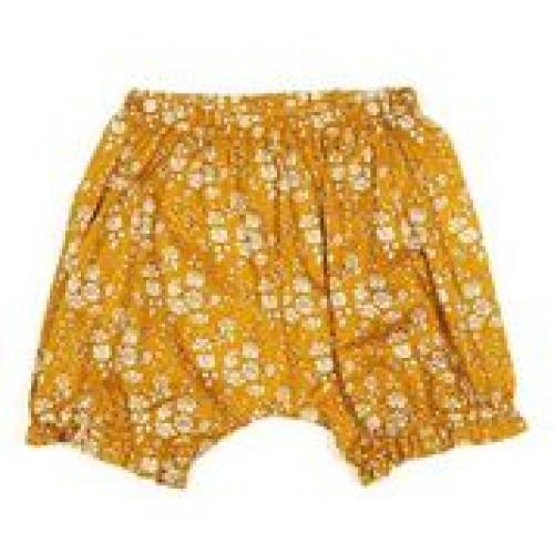 HUTTELIHUT - BLOOMIE SHORTS LIBERTY CAPEL MUSTARD