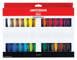 Amsterdam Standard 20ml – Sett 24 ass. farger