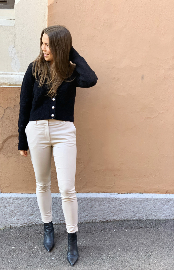 Muse Fie Cropped Pant - Dove - Image 8