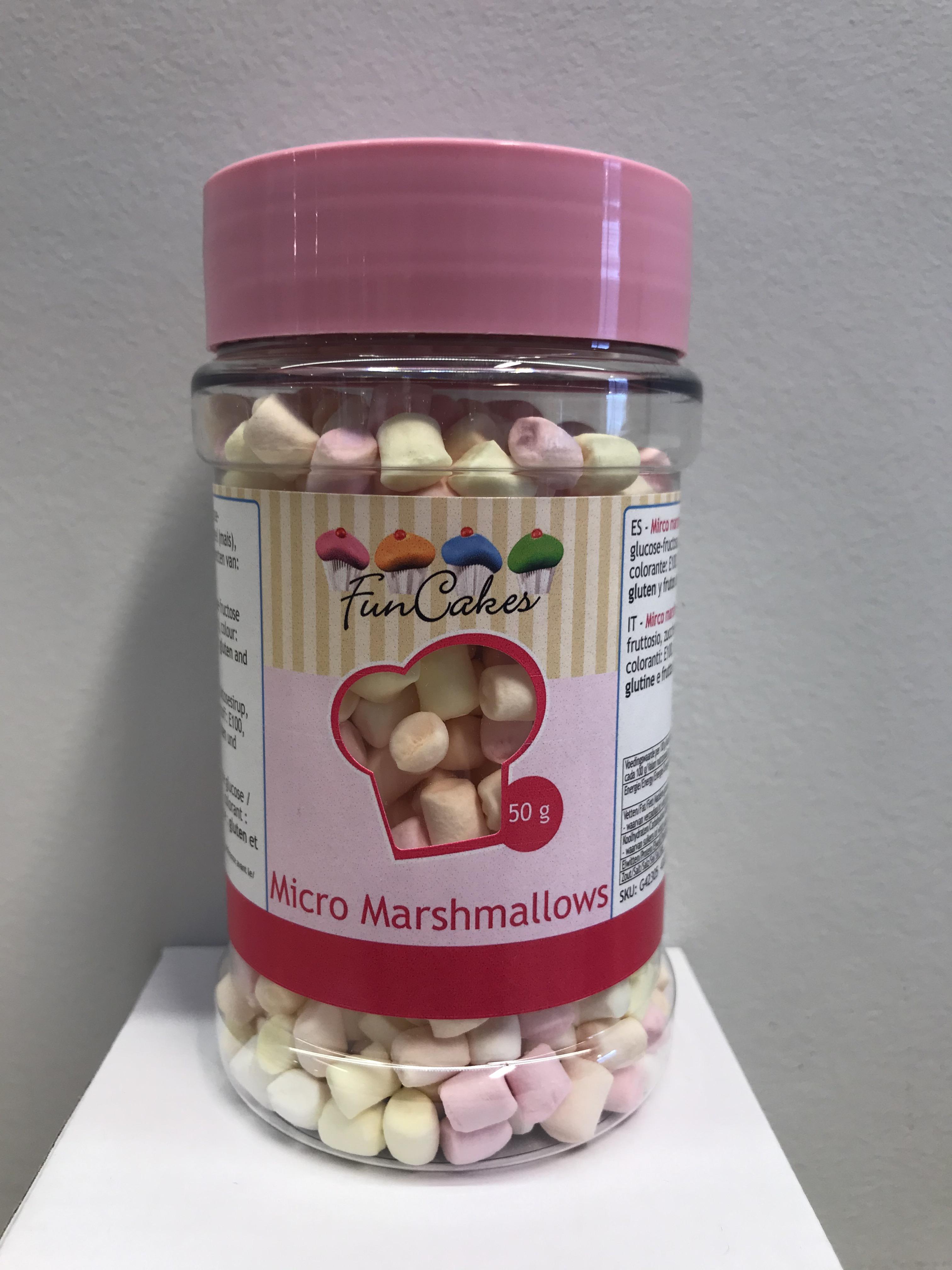 Micro Marshmallows - 50g - Funcakes