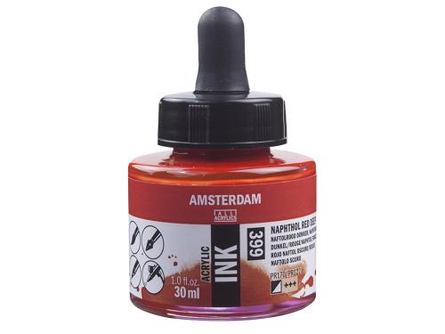 Amsterdam Ink 30ml – 399 Naphthol Red Deep