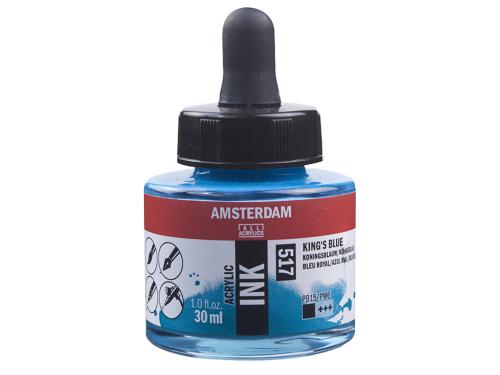 Amsterdam Ink 30ml – 517 Kings Blue