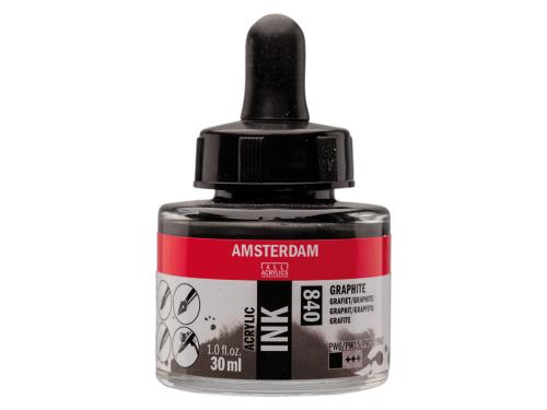 Amsterdam Ink 30ml – 840 Pearl Graphite