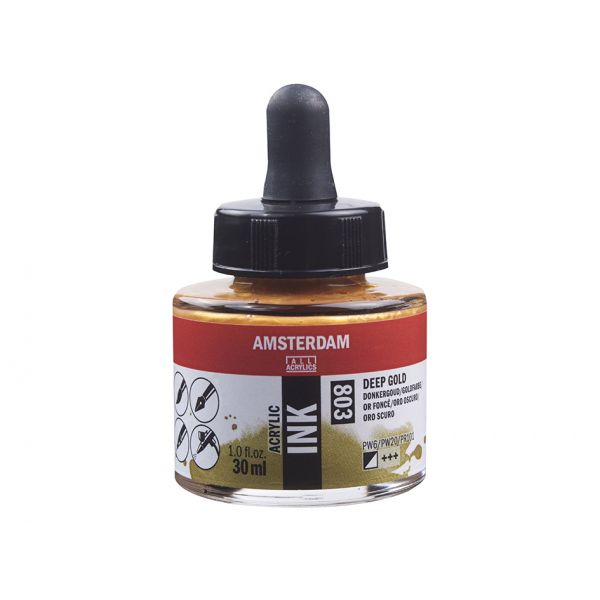 Amsterdam Ink 30ml – 803 Deep Gold