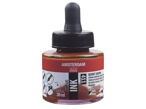 Amsterdam Ink 30ml – 411 Burnt sienna