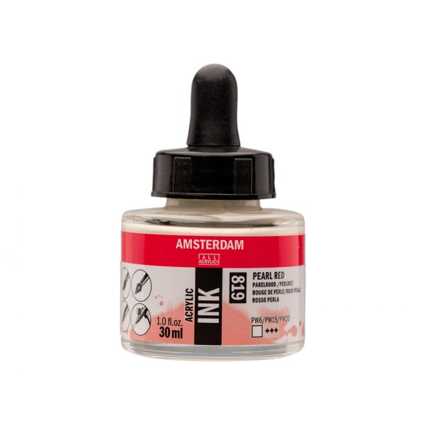 Amsterdam Ink 30ml – 819 Pear Red