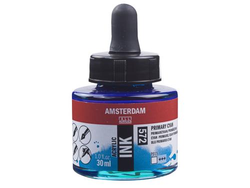 Amsterdam Ink 30ml – 572 Primary Cyan