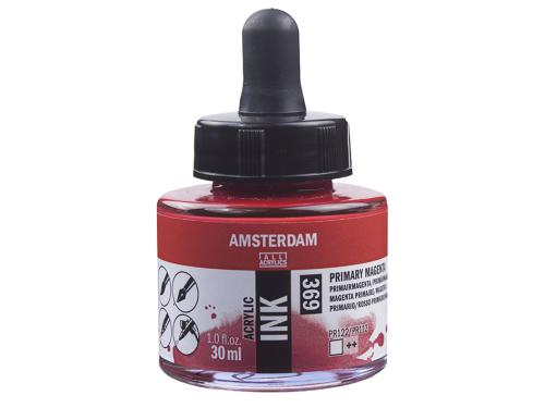 Amsterdam Ink 30ml – 369 Primary Magenta