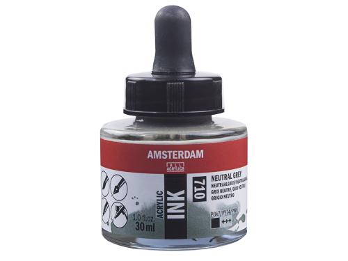 Amsterdam Ink 30ml – 710 Neutral Grey