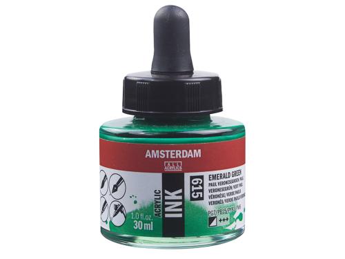 Amsterdam Ink 30ml – 615 Emerald Green