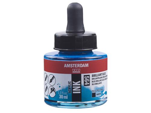 Amsterdam Ink 30ml – 564 Brilliant Blue
