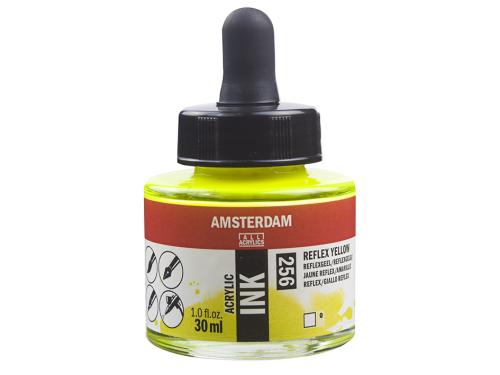 Amsterdam Ink 30ml – 256 Reflex Yellow