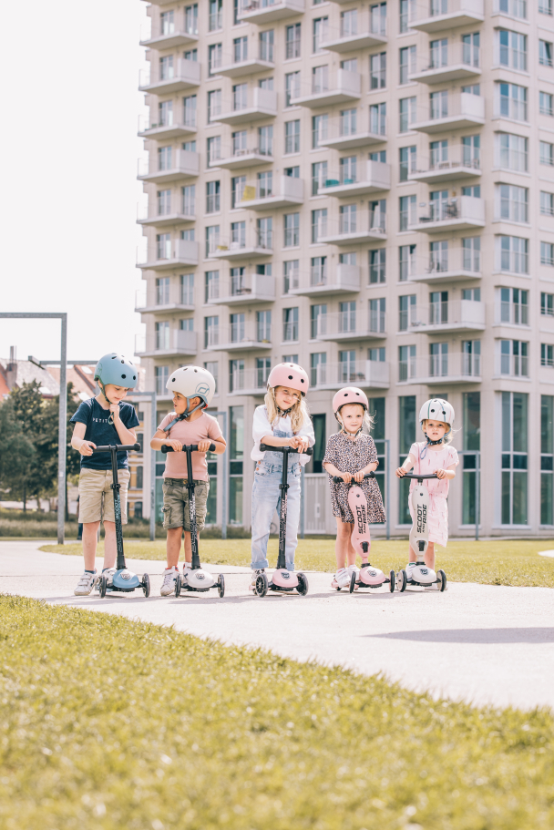 Sparkesykkel Highwaykick 3 LED - Rose - Image 6