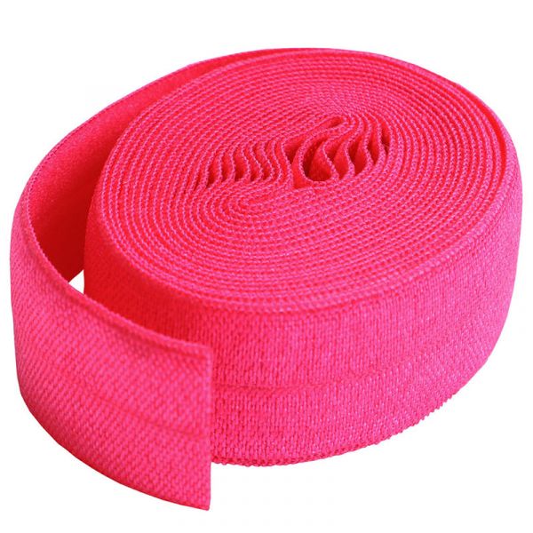 Fold over elastic rosa
