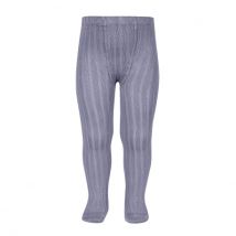 Cóndor | Strømpebukse Rib - Lavendel (135)